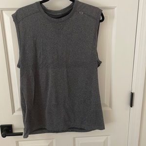 Gray Metal Vent Tech Sleeveless